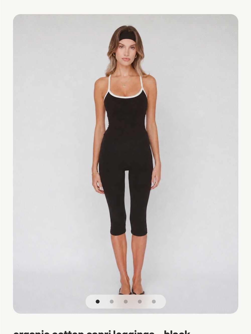Layere Legging Capri